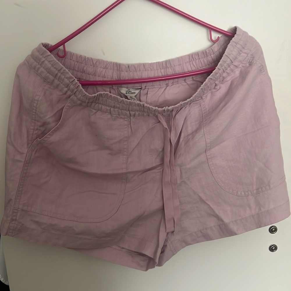 Jcrew Linen Shorts